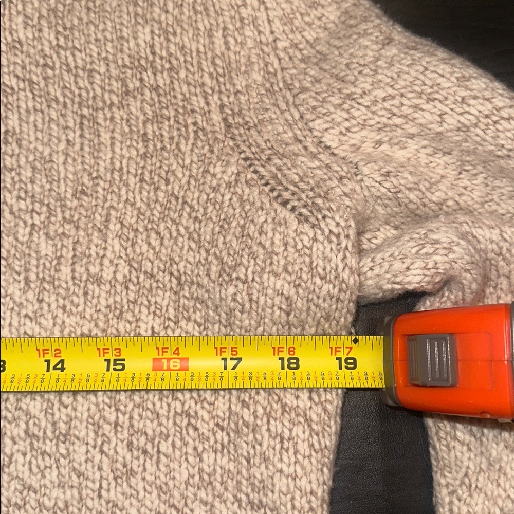 Banana Republic Heritage Wool Taupe Cowl Neck Sweater - Picture 8 of 10